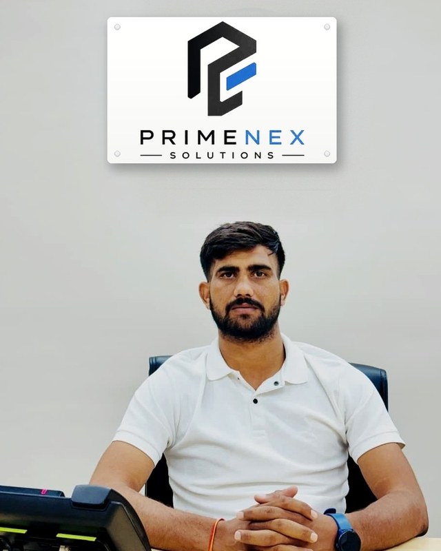 Yogendra Singh, Founder of Primenex Solutions